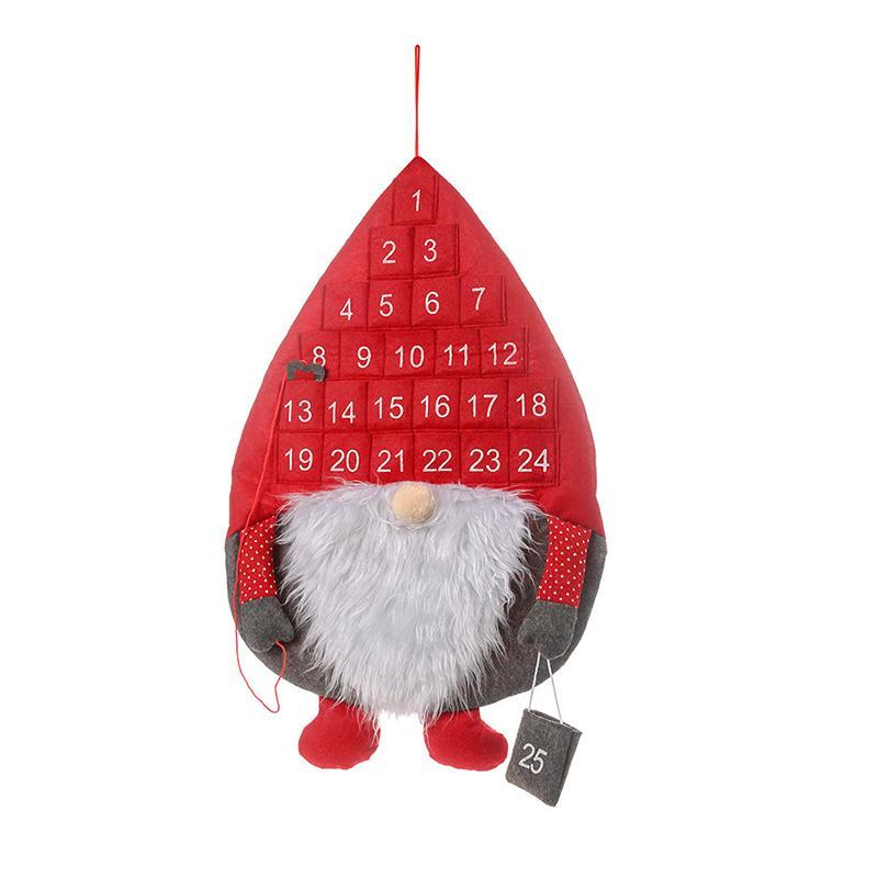 Nedtelling til jul Santa vedheng adventskalender | Luvikno