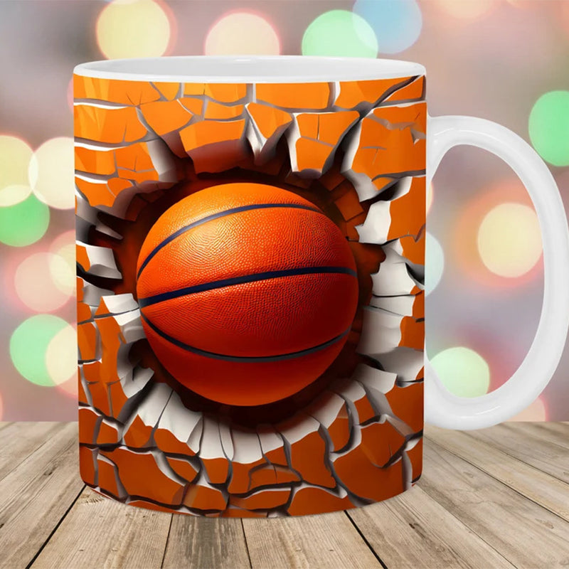 Ball Print Mug | Luvikno