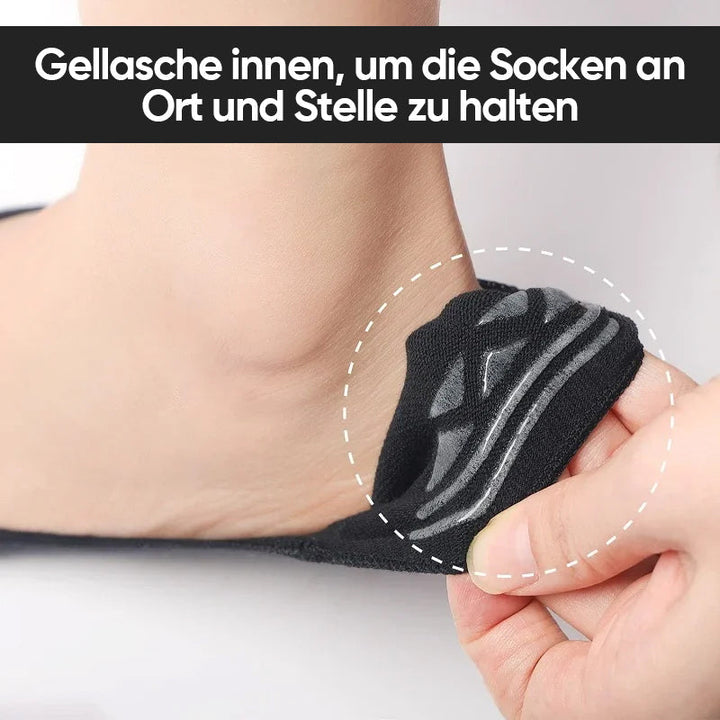 Luvikno | Non-slip usynlig støvlesokker
