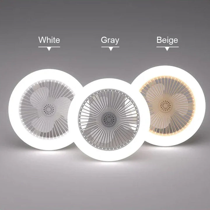 2-i-1 Aromaterapi LED Vifte Lampe | Luvikno