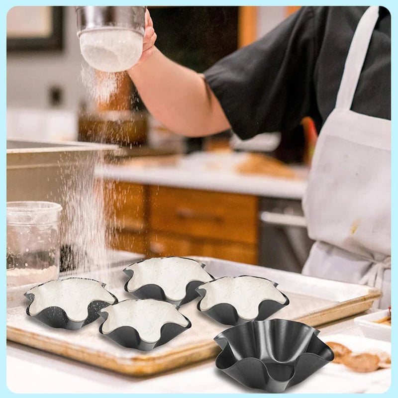 Petal Formet Karbonstål Baking Bowl | Luvikno