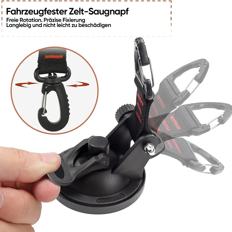 Robust Vacuum Suction Cup with Hook | Luvikno