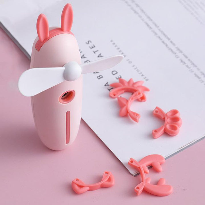 Mini Cartoon Portable Fan | Luvikno