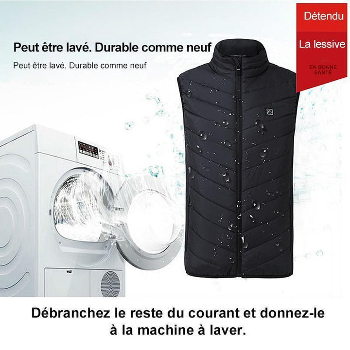 Men's heated vest insulated | luvikno