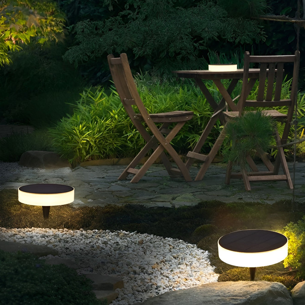 Hagebelysning Solcelledrevet LED Bakkeplater Luvikno