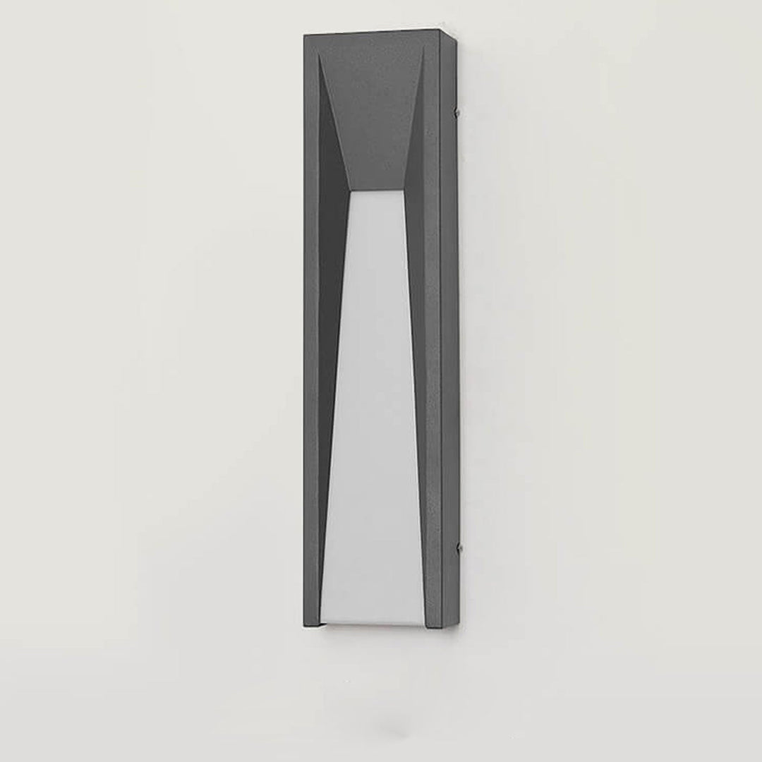 Vanntett Enkel Strip Design LED Utendørs Vegglampe | Luvikno