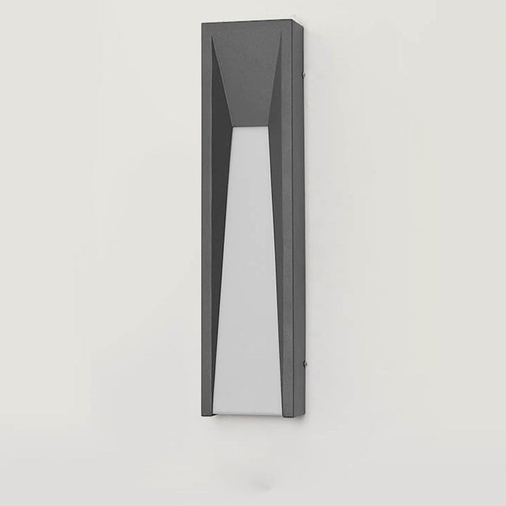 Vanntett Enkel Strip Design LED Utendørs Vegglampe | Luvikno