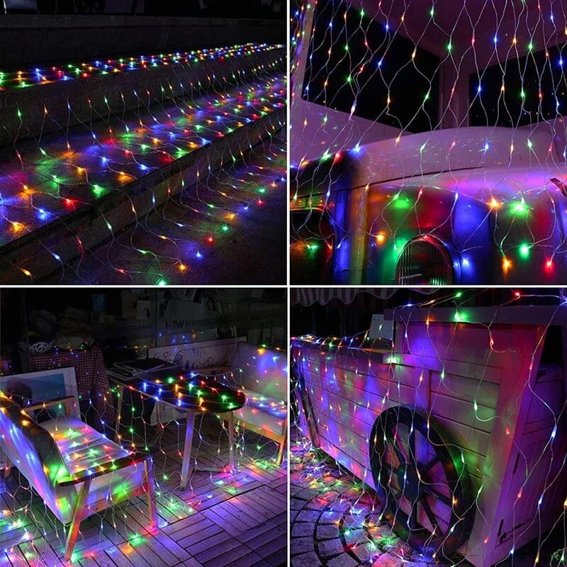 Solar Fishnet Light | Luvikno