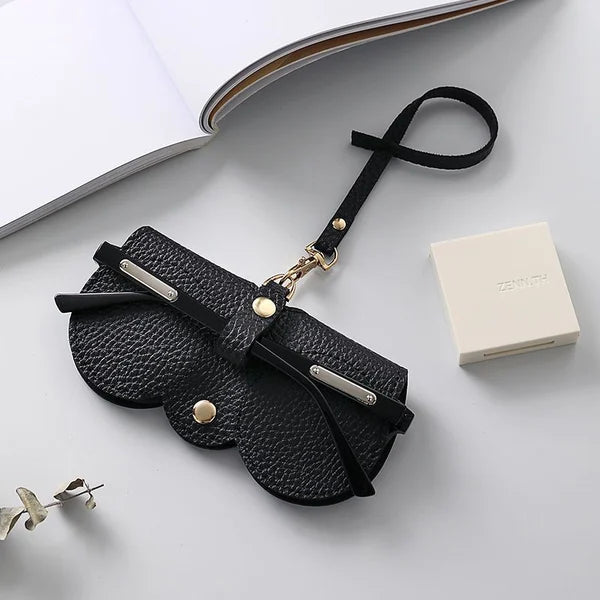 Myk Lær Solbrille Etui Luvikno