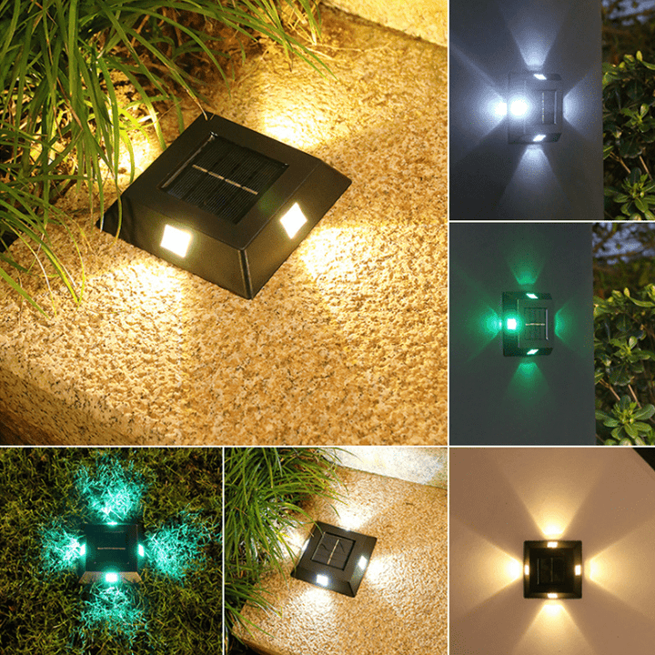 Utendørs solveggmontert stiflampen | Luvikno