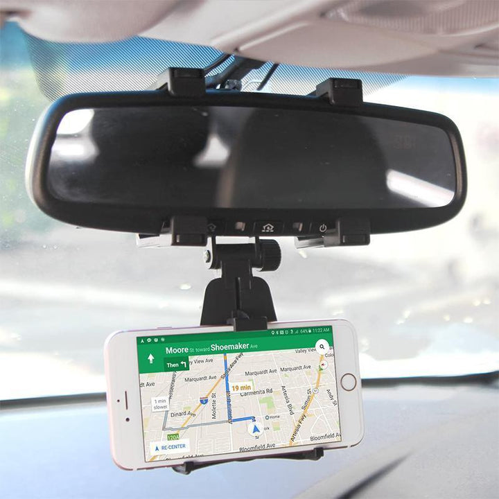 Telefonholder for bakspeilet i bilen | Luvikno