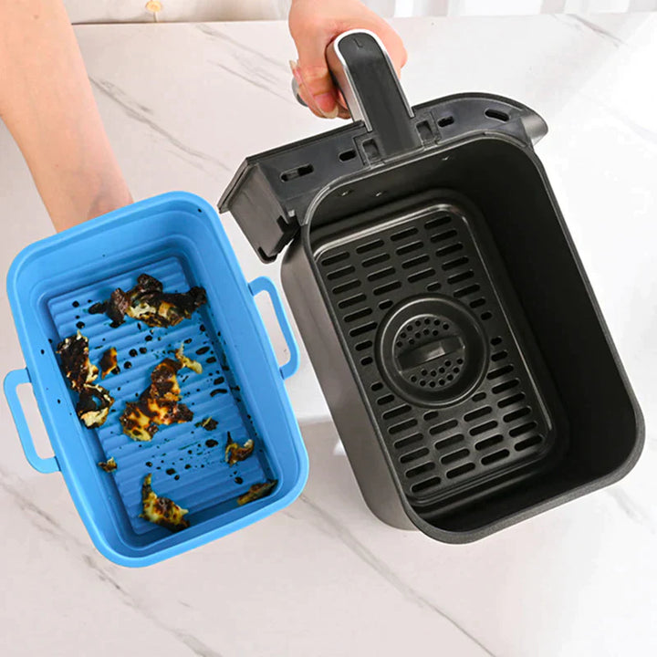 Foldbar Air Fryer Silikon Bakepanne | Luvikno