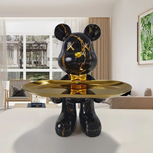 BearArt - Elegant Skulptur for Interiørdekorasjon Luvikno