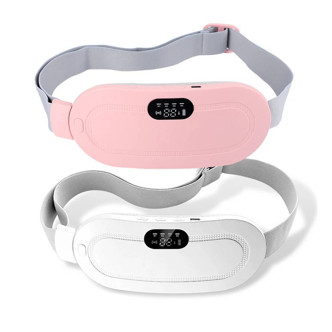 CalmFlow Varmepute for Menstruasjonskramper | Lindre Menstruasjonskramper - Beroligende Varme for Kramper - Musklene Avslapping - Stressreduksjon Luvikno