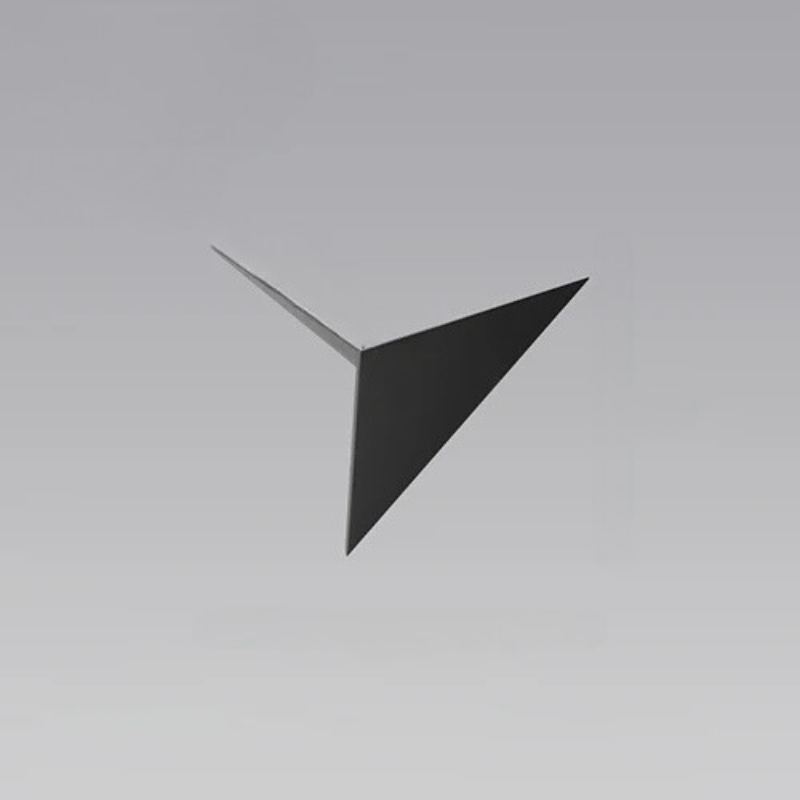 TriGlow Light - Modern LED Vegglampe 3W Luvikno