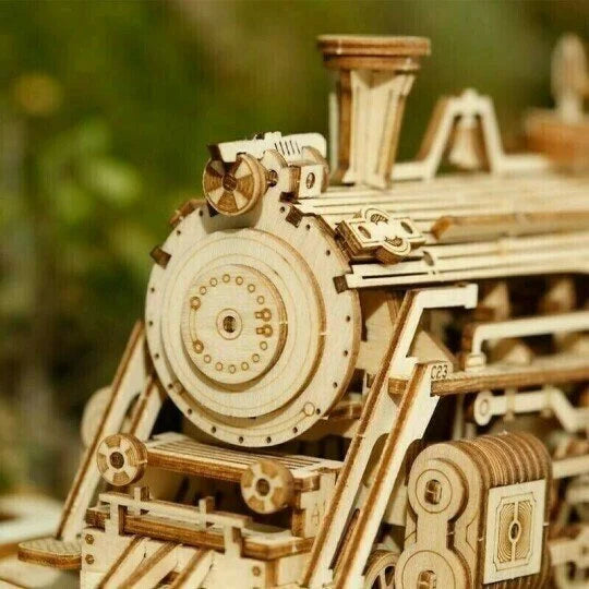 Super Tre Wooden Mechanical Model Puzzle Set | Luvikno