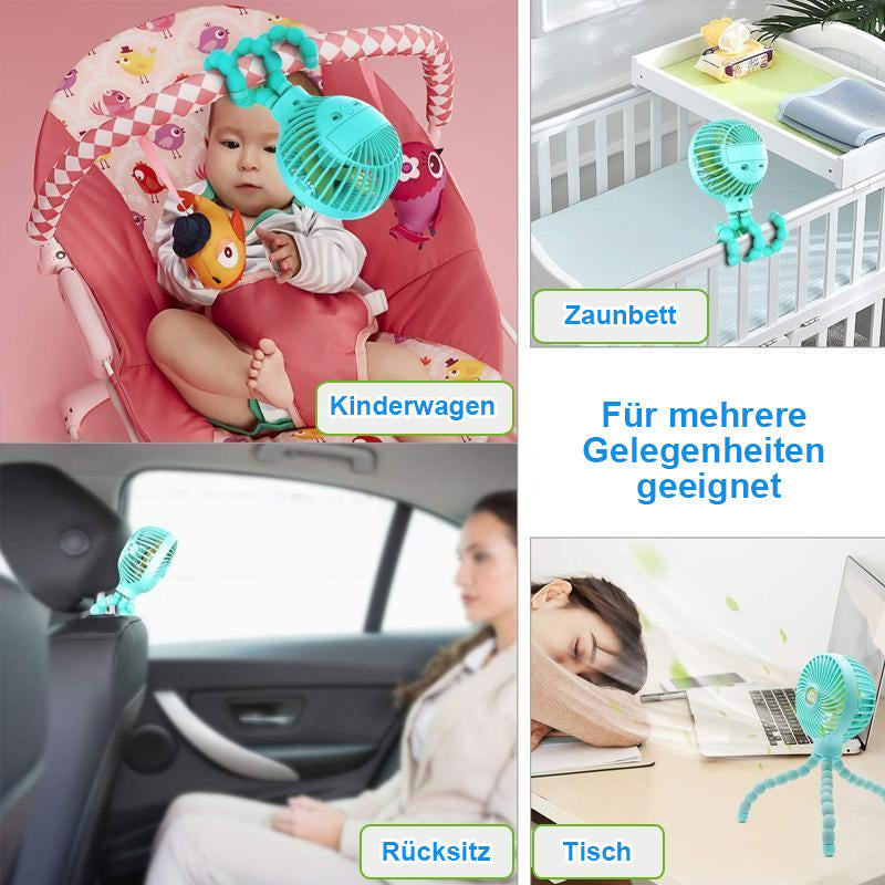 Mini Deformable Portable Fan | Luvikno