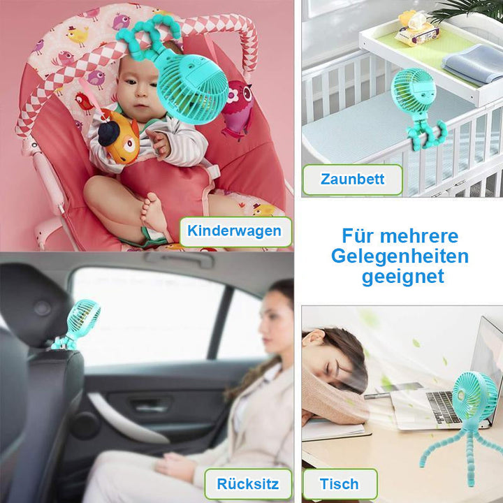 Mini Deformable Portable Fan | Luvikno