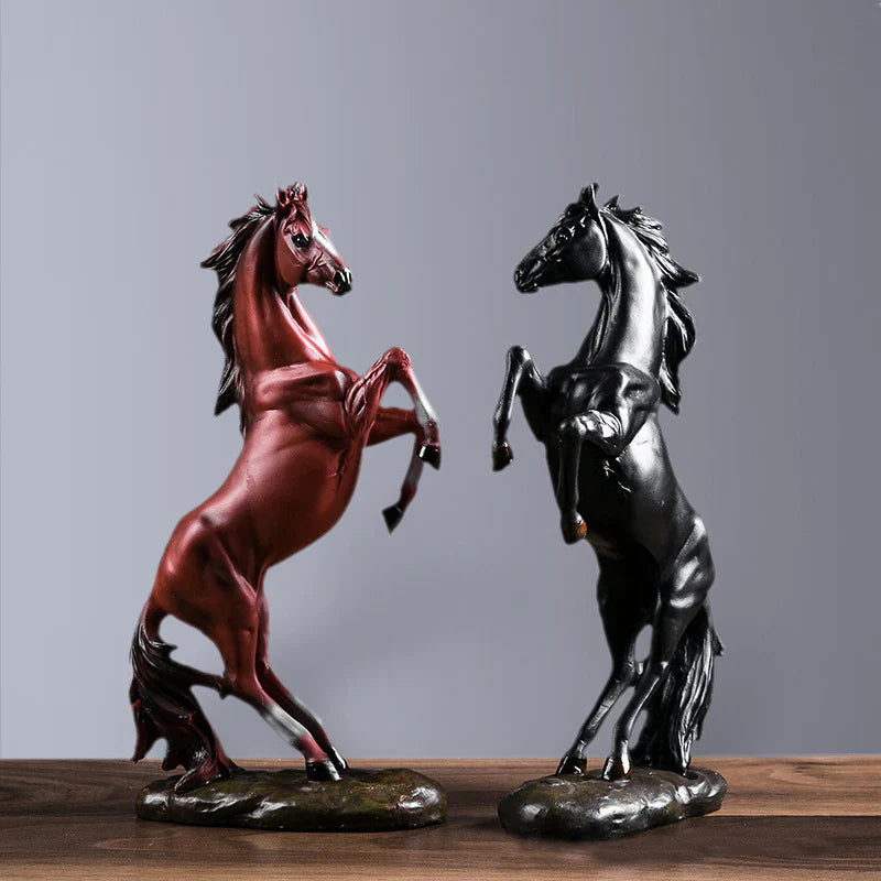Stående Hest Ornament Luvikno