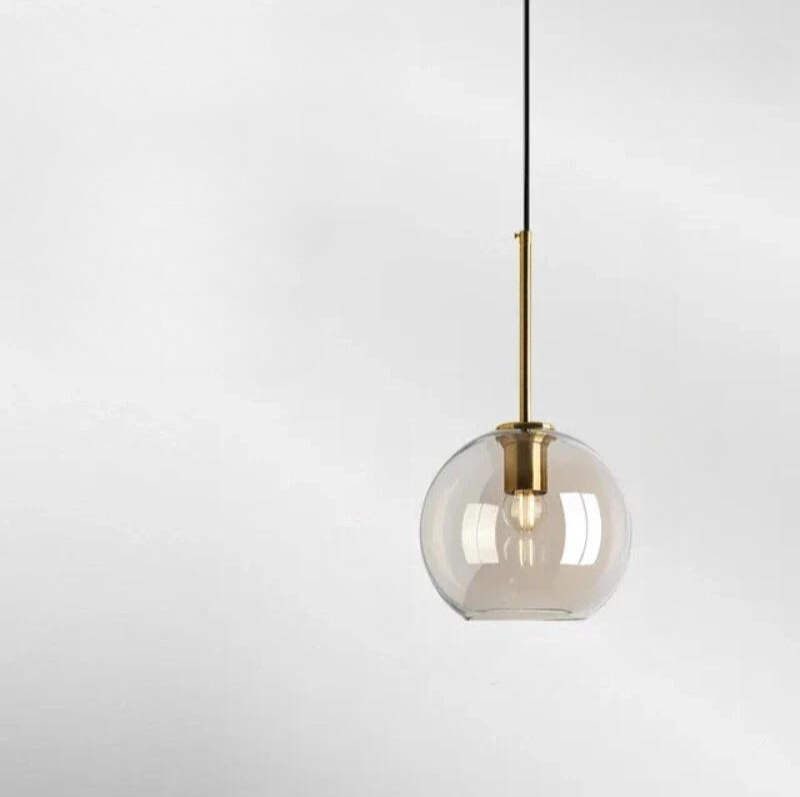 NordicGlas - Moderne Skandinavisk Glass Pendellampe for Spisestue og Stue | Luvikno