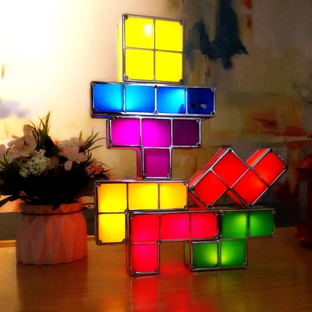 Tetris Stable LED Nattlys | Luvikno