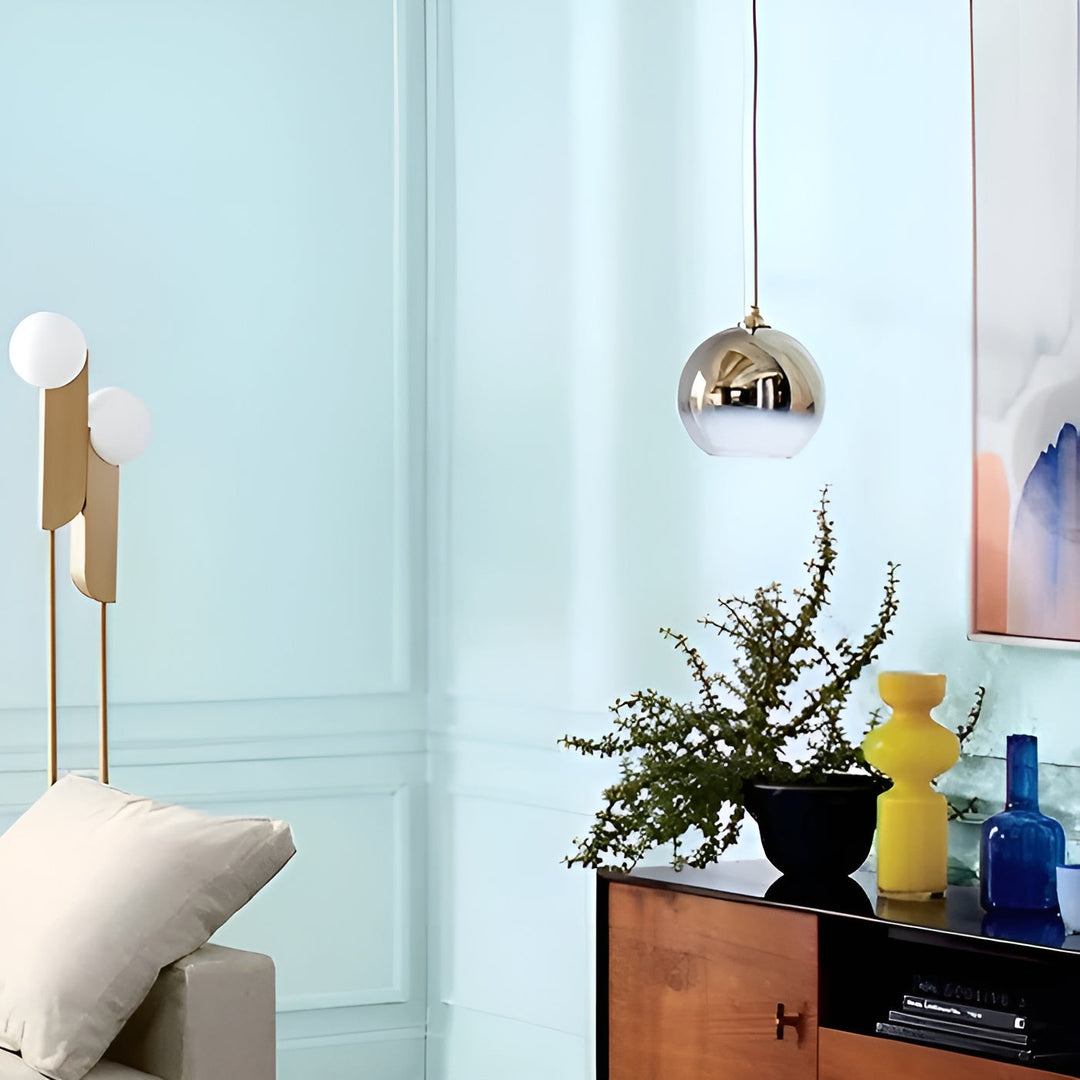 Industril Glass Pendel Lys med LED – Moderne & Dekorativ | Ideell for Kjøkken, Spisestuer & Barer | Luvikno