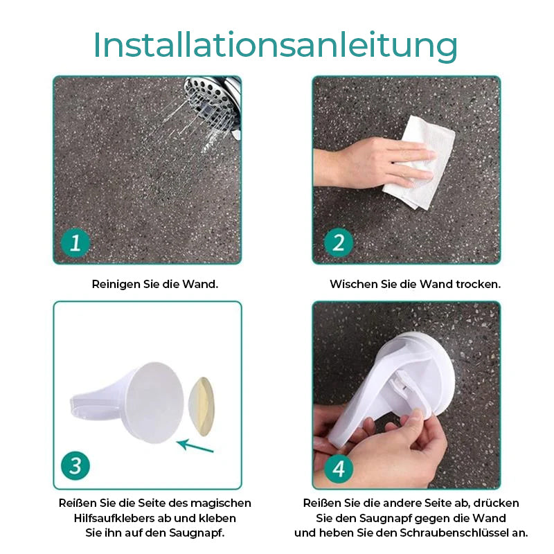 Luvikno | Fotstøtte for dusjen