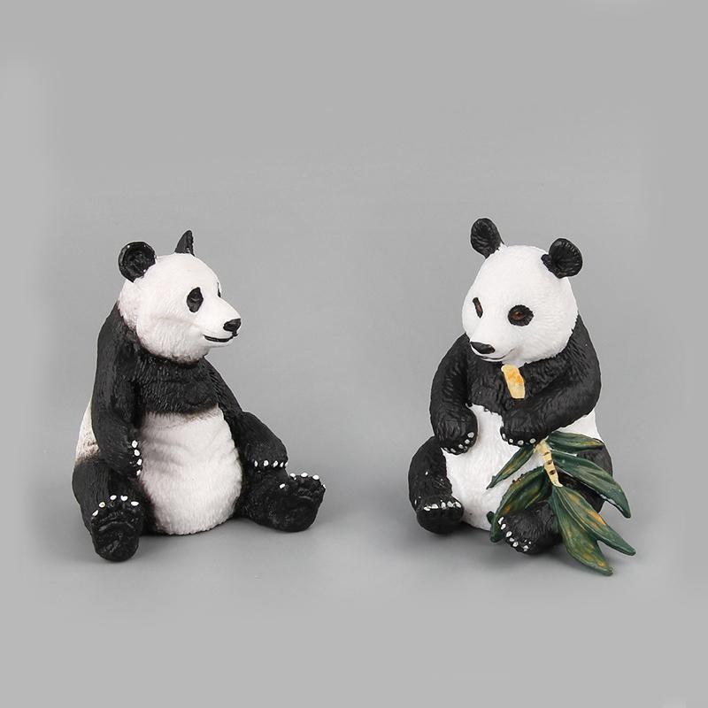 Simulert Panda Dekorativt Leketøy | Luvikno