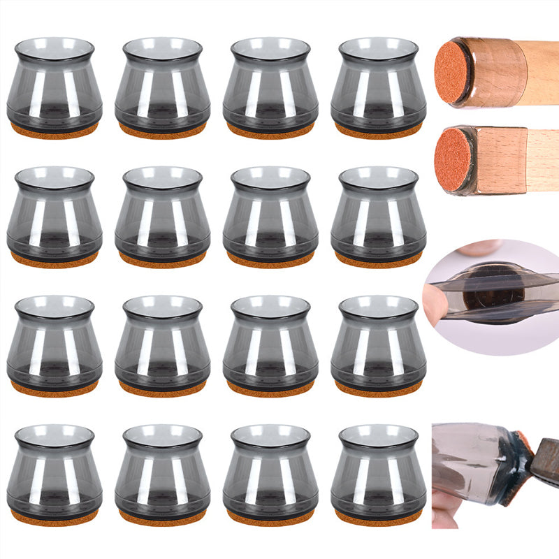 Stolbeins gulvbeskyttere (4 PCS) | Luvikno