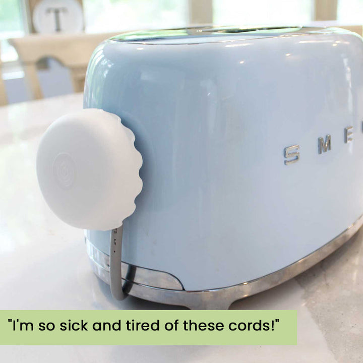Wrap Cord Organizer for Kitchen Appliances Hacks | Luvikno