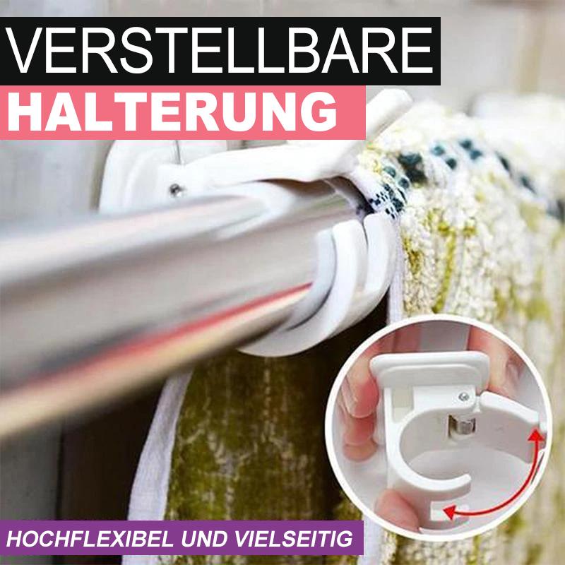 Luvikno | Nagelfrie justerbare stangholdere (2 stk)
