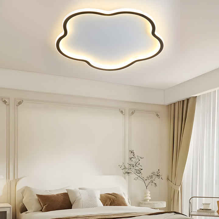 Nordisk taklampe i pentagramdesign – aluminum taklampe for soverom | Luvikno