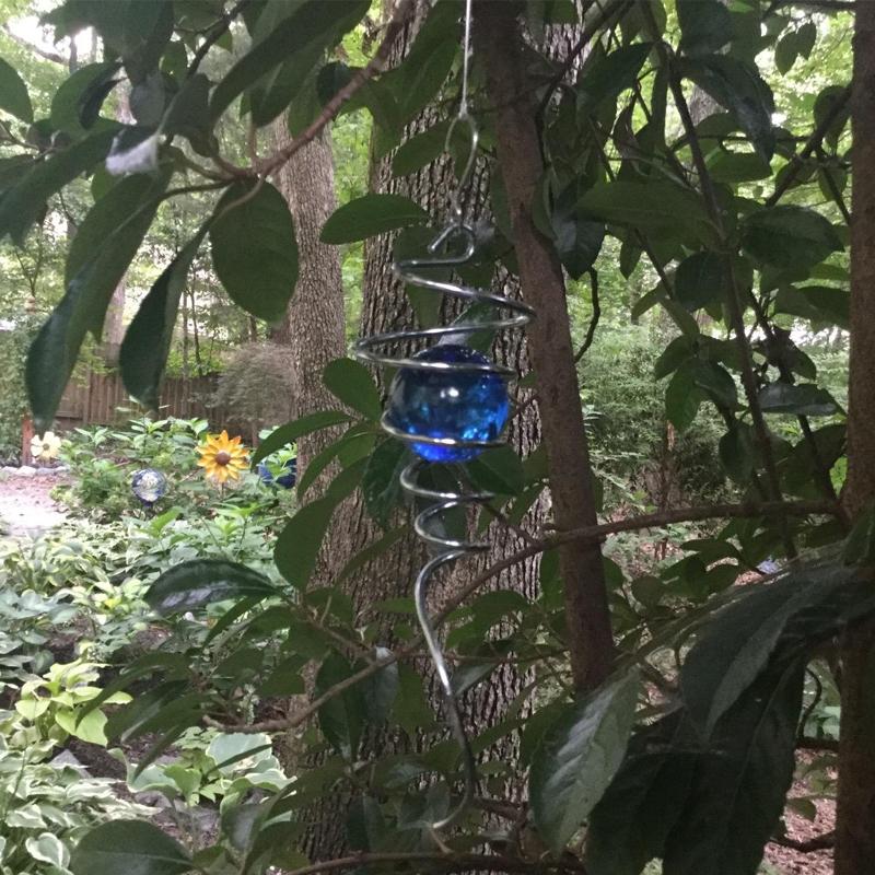 Spiral Crystal Ball Pendant | Luvikno