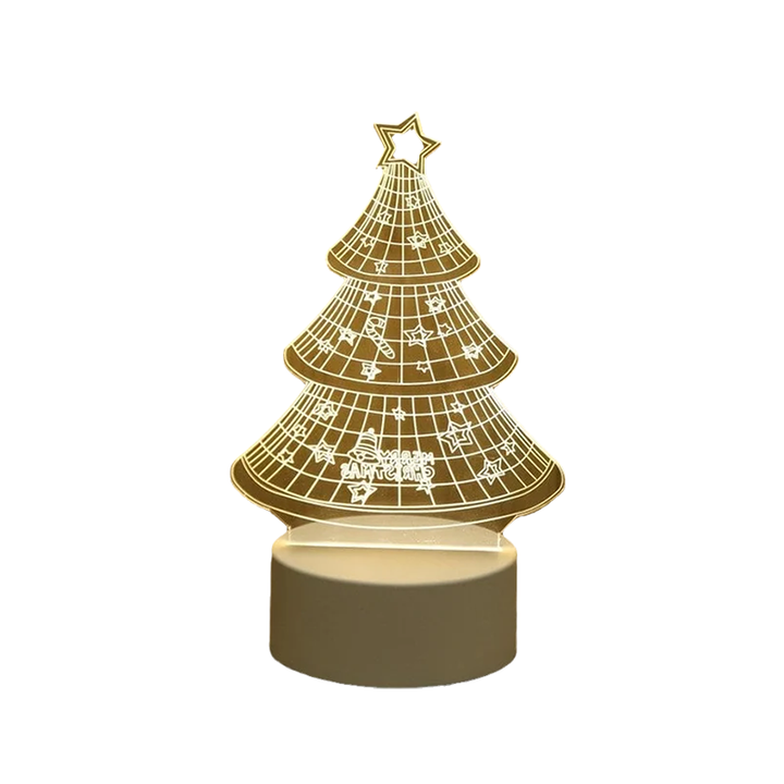 3D Nattlys Usb Luvikno
