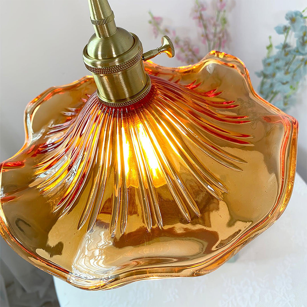 Trendy Hibiscus Blom Pendellampe - FlowerLite | Luvikno
