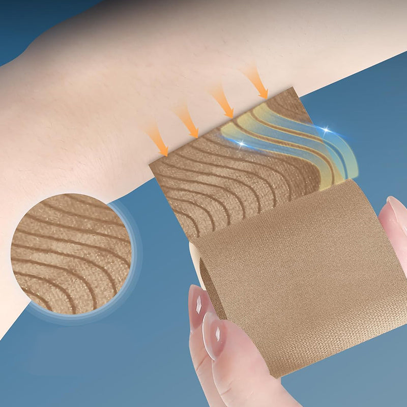 Luvikno | Forhåndskuttet kinesiotape for knær