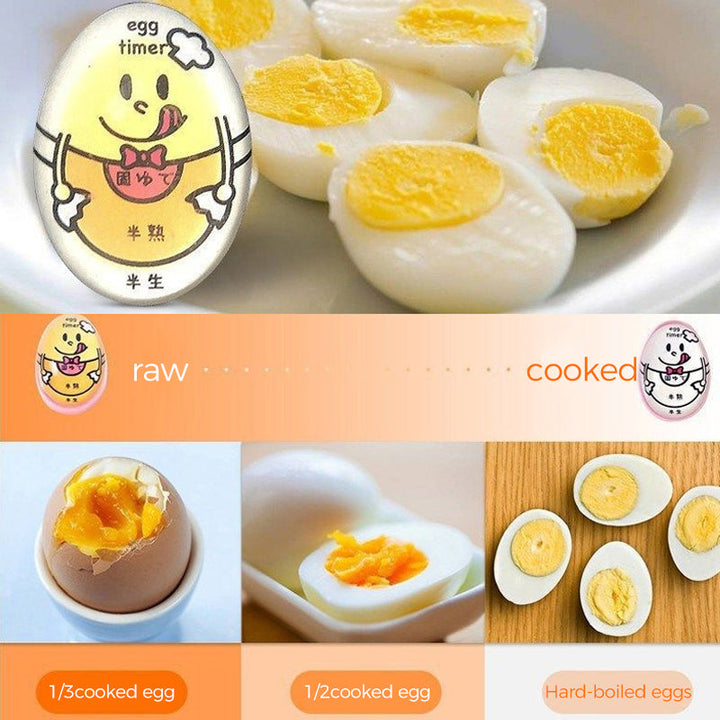 Fargeforandrende eggtimer | Luvikno