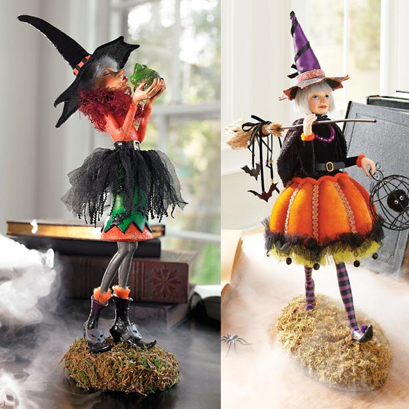Halloween heks Harpiks Ornament | Luvikno
