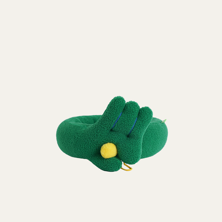 Pawsome Gesture Katt- og Hundeforingseng Koselig Plysj Hund Katt Seng Avtagbar Pute | Luvikno