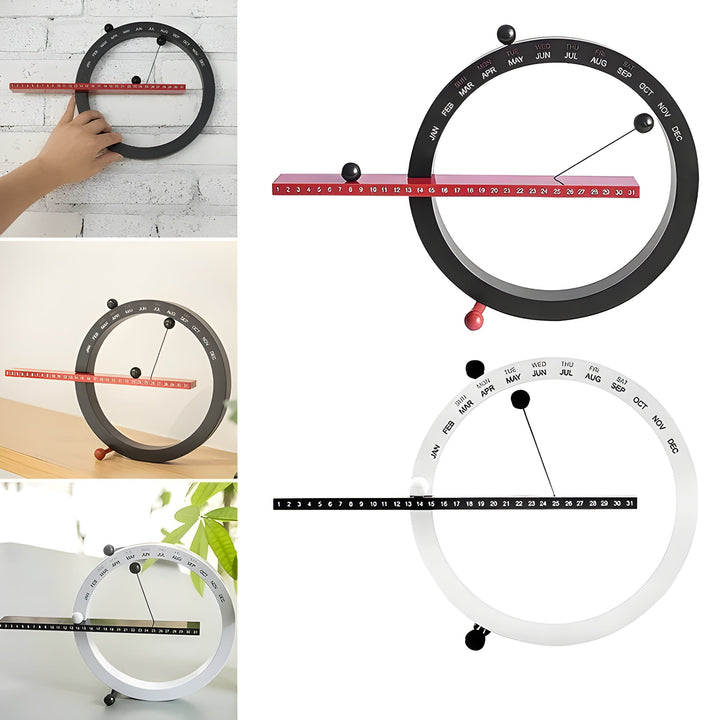 Magnetisk Kuleklokke – Kreativ og Dekorativ Bordklokke med Mykt Design | Luvikno