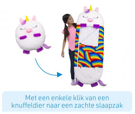 CozyCuddle - Multifunksjonelt Teppe, Sovepose og Pute Luvikno