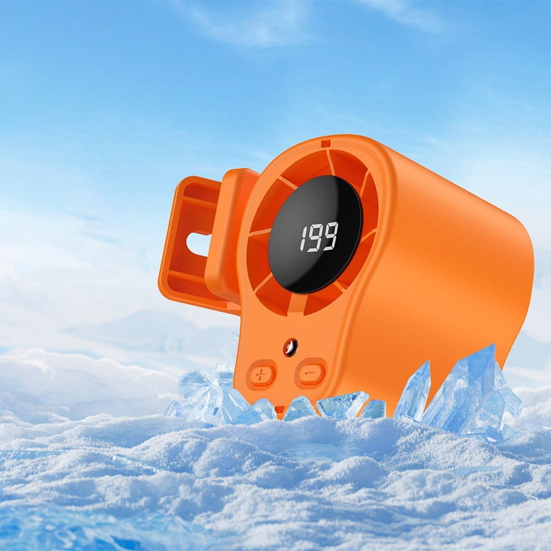 Mini vifte med ventilasjonsklemme for bil og skrivebord | Luvikno
