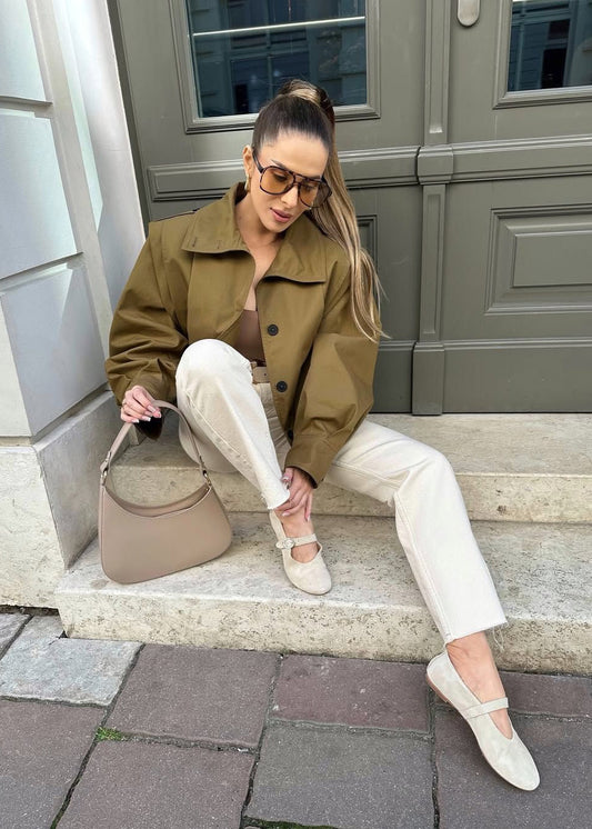 Luvik | Napitakki olkatapeilla – Khaki