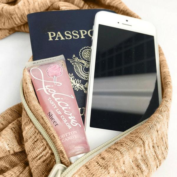 CozySafe – Skjerf med skjult lomme for ekstra varme og sikkerhet Luvikno