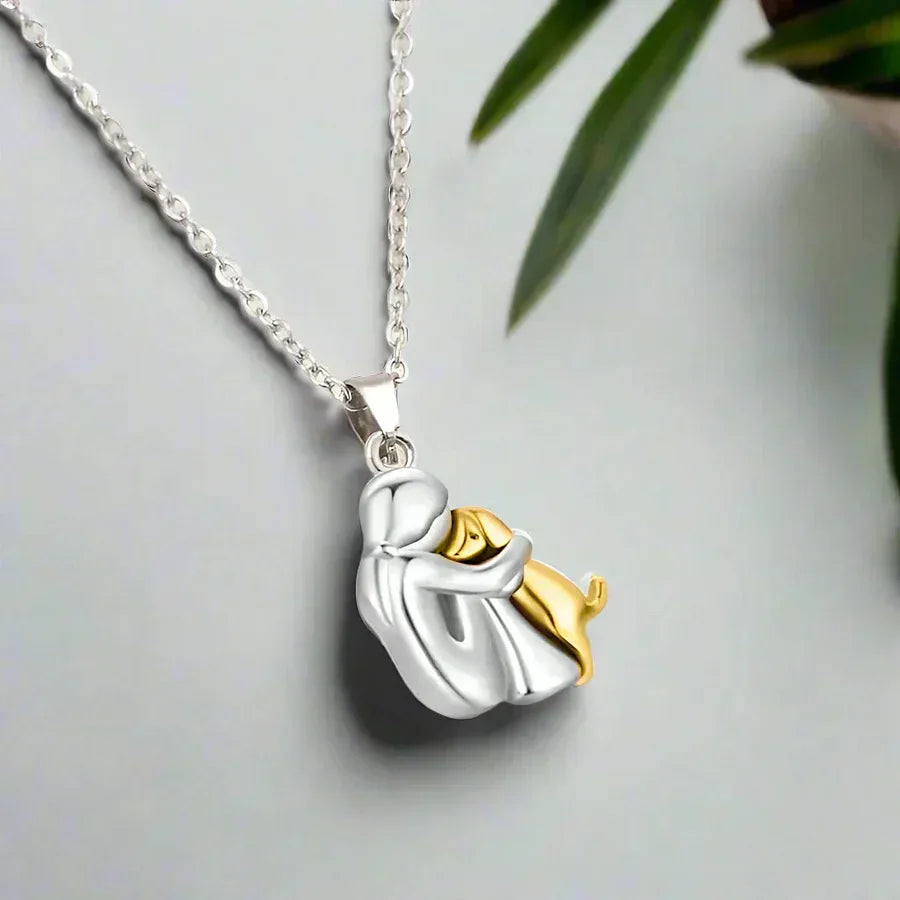 Luvikno | PawHeart Necklace – Jewelry for dog lovers with paw prints