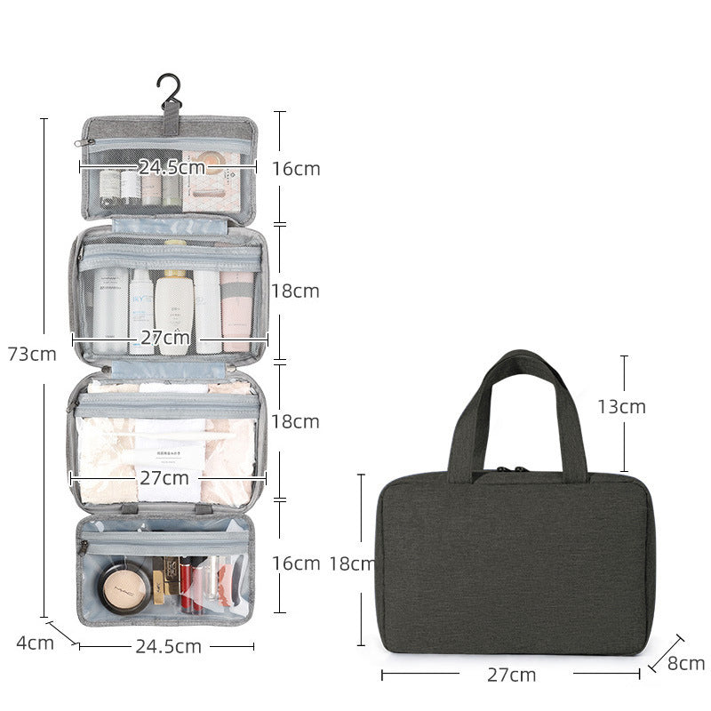 Luvikno | Store kapasitet reise toalettmappe