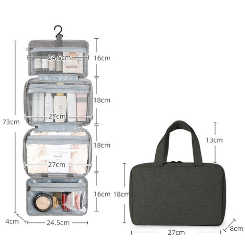 Luvikno | Store kapasitet reise toalettmappe