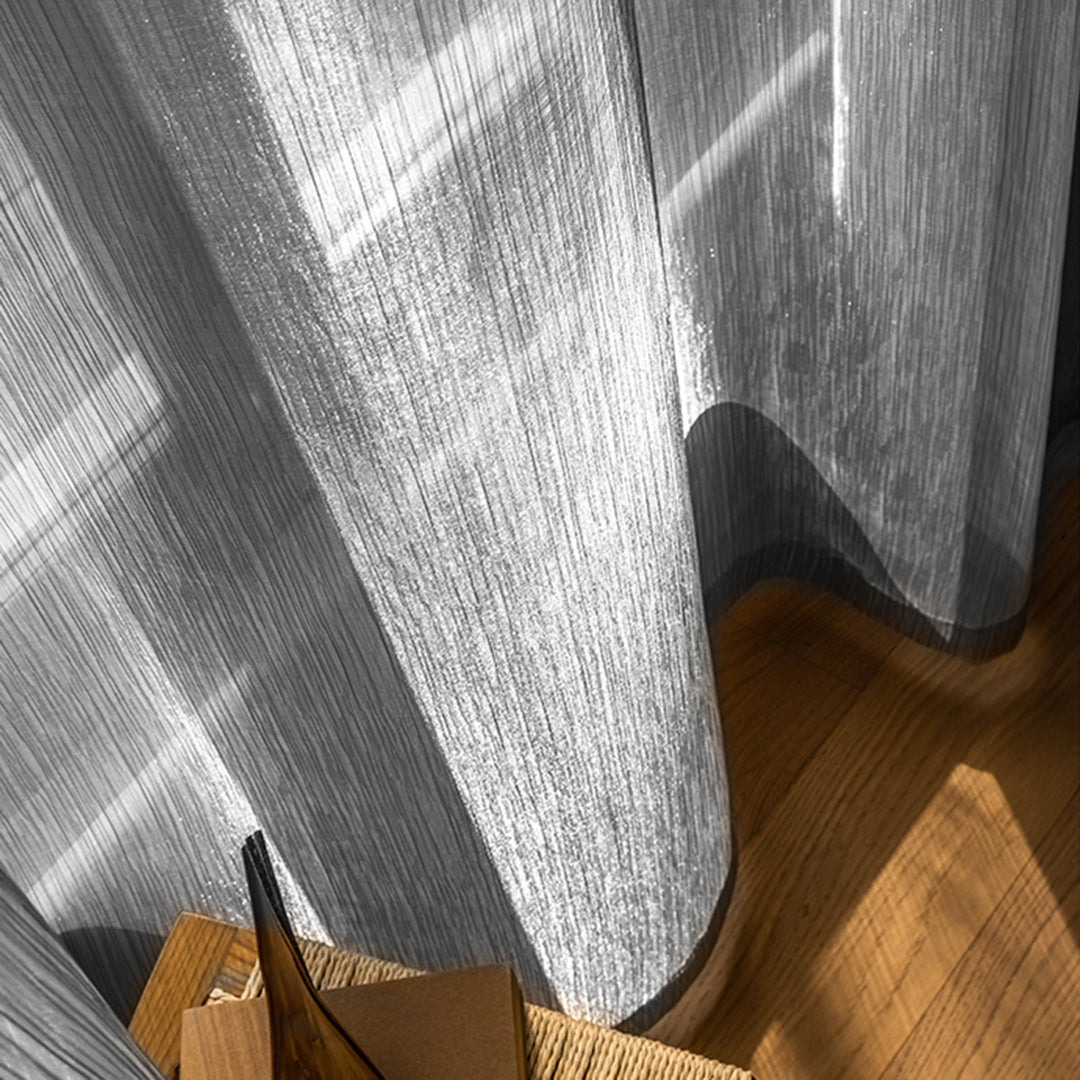 Transparente Linse Gardiner, Lyse og Moderne for Stue | Luvikno