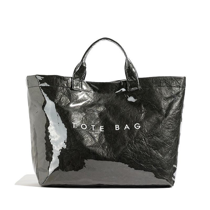 Kvinner Bokstavtrykk Tote Bag | Luvikno