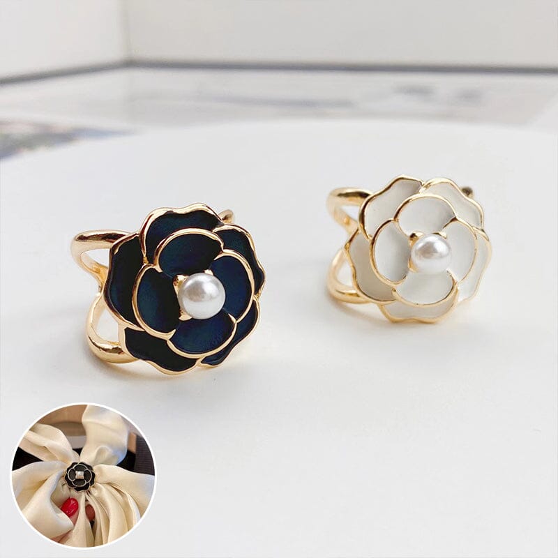 Luvikno | FlowerStrong - Camellia Skjerf Spenne